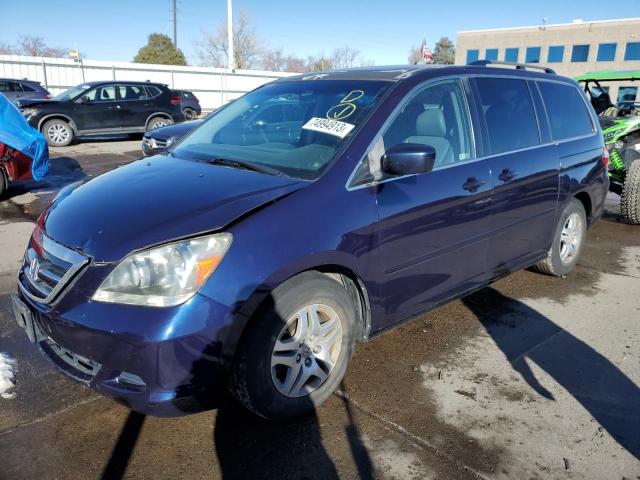 Photo 1 from auction – 2007 HONDA ODYSSEY EX with VIN 5FNRL38787B020431