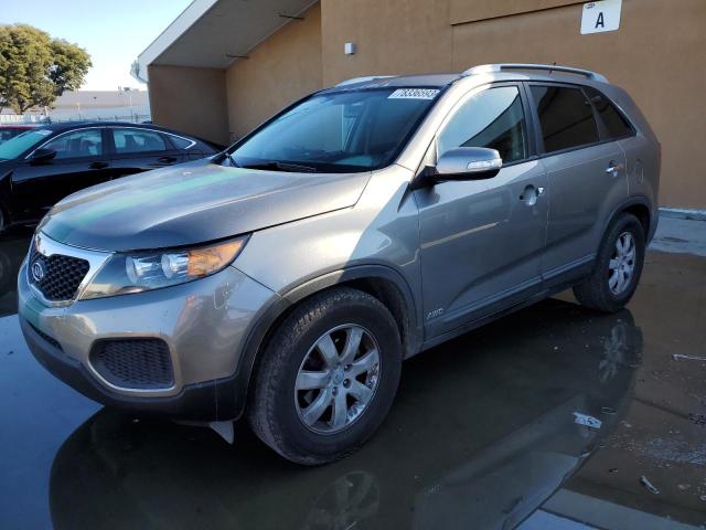 KIA SORENTO LX 2013 with VIN 5XYKTDA2XDG315265 - Photo from auction