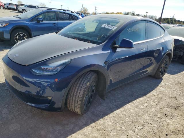 TESLA MODEL Y 2020 with VIN 5YJYGDEEXLF014293 - Photo from auction