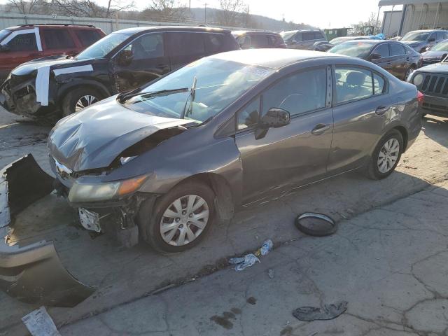 HONDA CIVIC LX 2012 with VIN 19XFB2F54CE037955 - Photo from auction