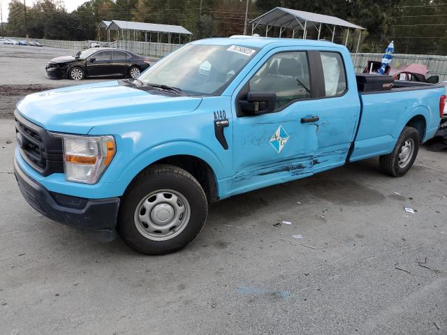 Photo 1 from auction – 2021 FORD F150 SUPER with VIN 1FTEX1C5XMKD60305