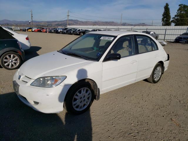 HONDA CIVIC LX 2004 with VIN 2HGES16524H569508 - Photo from auction