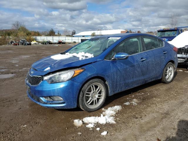 KIA FORTE EX 2014 with VIN KNAFZ4A82E5089458 - Photo from auction