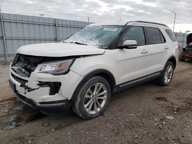 FORD EXPLORER L 2018 with VIN 1FM5K8F84JGC85916 - Photo from auction