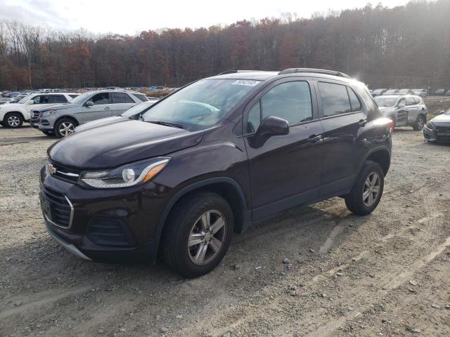 CHEVROLET TRAX 1LT 2022 with VIN KL7CJPSM9NB521925 - Photo from auction