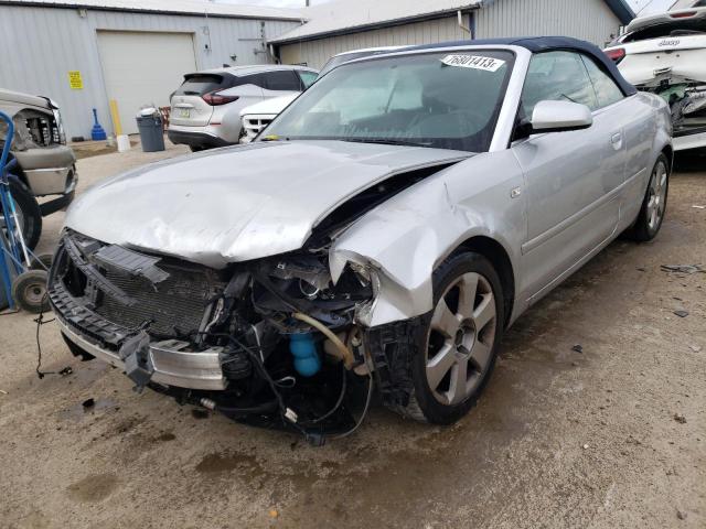 AUDI A4 3.0 CAB 2003 with VIN WAUAT48H13K021250 - Photo from auction