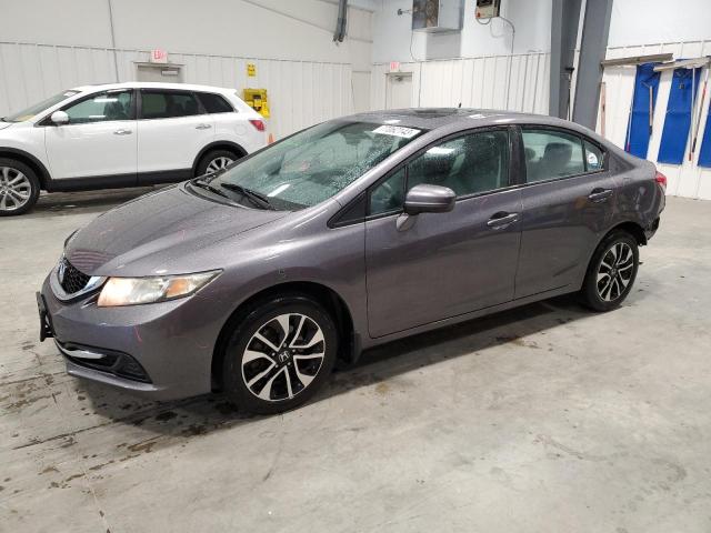 HONDA CIVIC EX 2014 with VIN 19XFB2F86EE214583 - Photo from auction