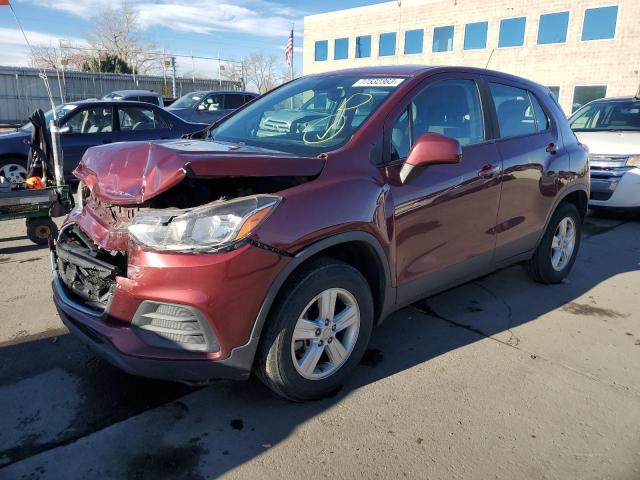 CHEVROLET TRAX LS 2017 with VIN 3GNCJNSB1HL163350 - Photo from auction