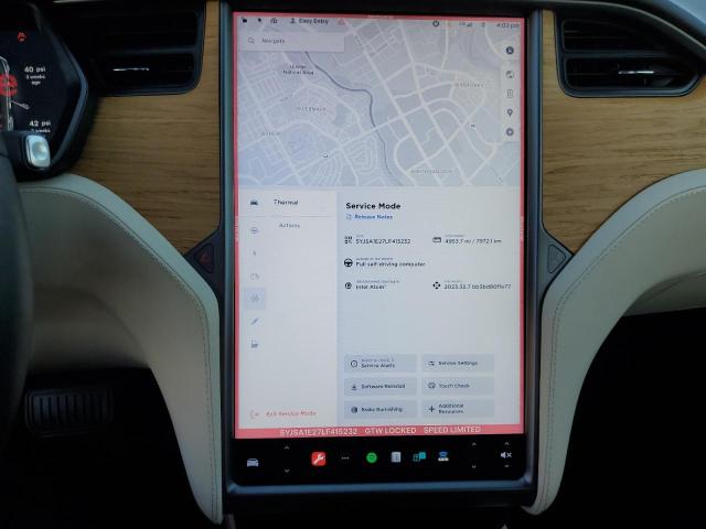 Photo 9 from auction – 2020 TESLA MODEL S with VIN 5YJSA1E27LF415232