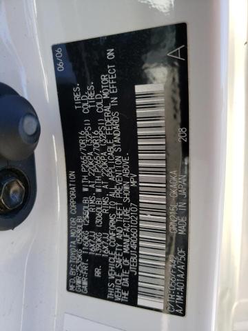 Photo 14 from auction – 2006 TOYOTA 4RUNNER SR with VIN JTEBU14R060102107