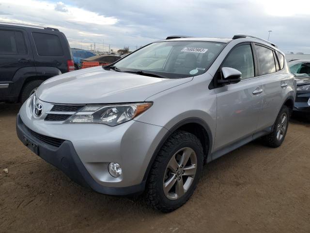 TOYOTA RAV4 XLE 2015 with VIN JTMWFREV9FJ042591 - Photo from auction