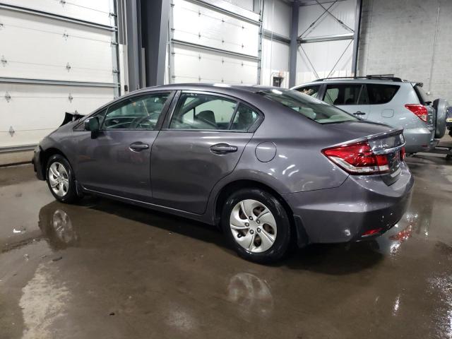 Photo 2 from auction – 2014 HONDA CIVIC LX with VIN 19XFB2F55EE085287