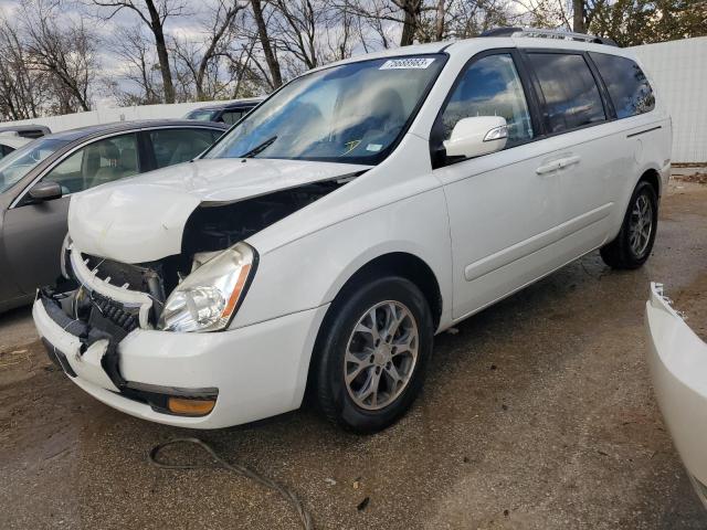 KIA SEDONA LX 2014 with VIN KNDMG4C77E6577609 - Photo from auction