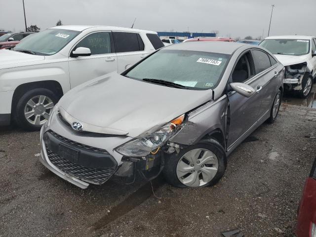 HYUNDAI SONATA HYB 2014 with VIN KMHEC4A44EA107989 - Photo from auction