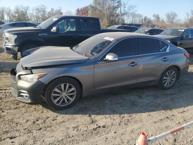 INFINITI Q50 BASE 2014 with VIN JN1BV7AR4EM685770 - Photo from auction