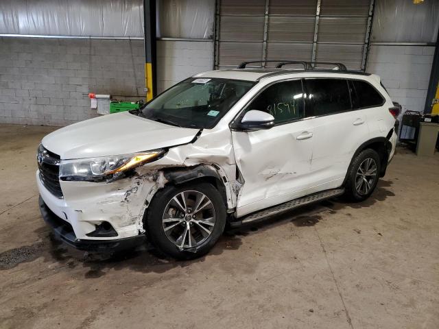 TOYOTA HIGHLANDER 2016 with VIN 5TDKKRFH6GS182881 - Photo from auction