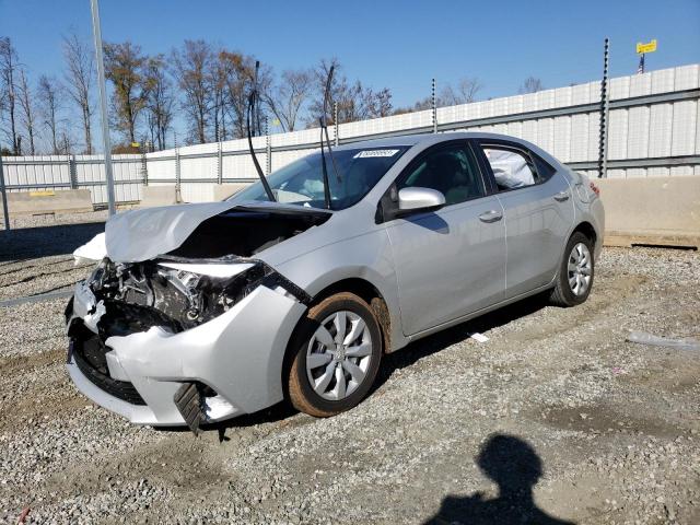 Photo 1 from auction – 2016 TOYOTA COROLLA L with VIN 2T1BURHE4GC528805