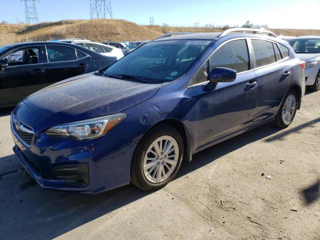 SUBARU IMPREZA PR 2018 with VIN 4S3GTAB69J3724699 - Photo from auction