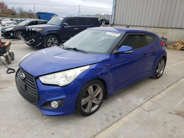 HYUNDAI VELOSTER T 2013 with VIN KMHTC6AE0DU175697 - Photo from auction