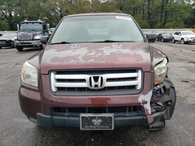 Foto 5 de la subasta – 2007 HONDA PILOT LX con VIN 5FNYF28167B008996