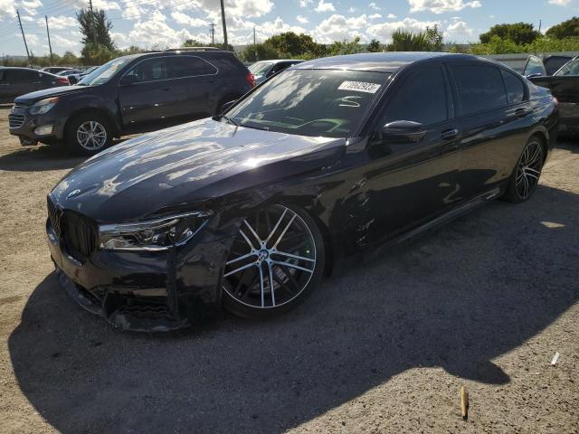 BMW 750 I 2016 with VIN WBA7F0C51GGL99875 - Photo from auction