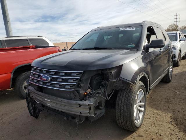 FORD EXPLORER 2017 with VIN 1FM5K7B87HGD21222 - Photo from auction