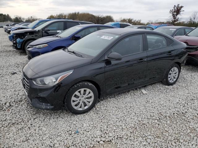 HYUNDAI ACCENT SE 2019 with VIN 3KPC24A36KE055795 - Photo from auction