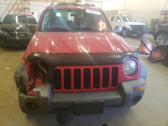 Photo 5 from auction – 2003 JEEP LIBERTY SP with VIN 1J8GL48K13W631417