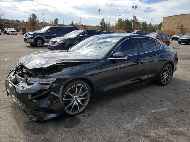 GENESIS G70 BASE 2022 with VIN KMTG34TA7NU096177 - Photo from auction