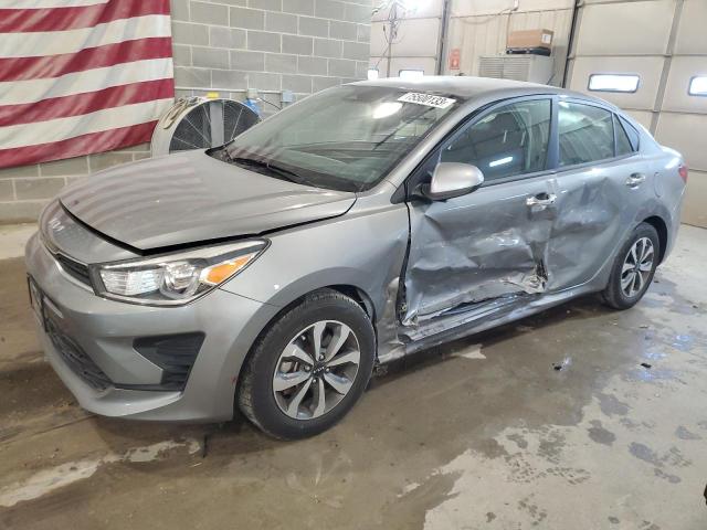 KIA RIO LX 2022 with VIN 3KPA24AD2NE459181 - Photo from auction