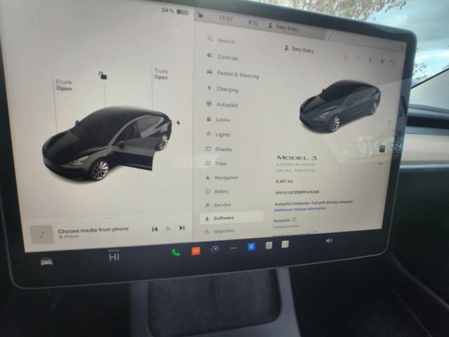 Photo 8 from auction – 2023 TESLA MODEL 3 with VIN 5YJ3E1EB9PF415246