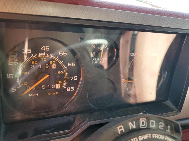 Photo 9 from auction – 1993 CHEVROLET G20 with VIN 2GBEG25K4P4149746