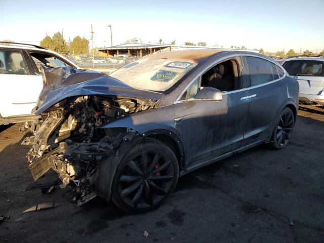 TESLA MODEL X 2020 with VIN 5YJXCAE44LF240181 - Photo from auction
