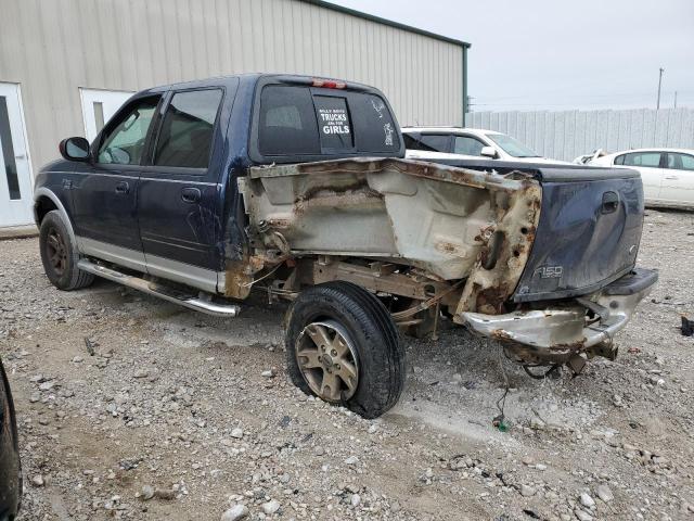 Photo 2 from auction – 2002 FORD F150 SUPER with VIN 1FTRW08L32KD47401