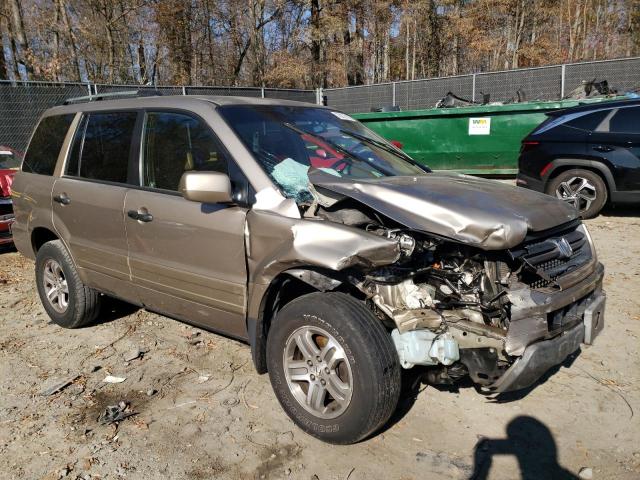 Photo 4 from auction – 2003 HONDA PILOT EXL with VIN 2HKYF18643H568159