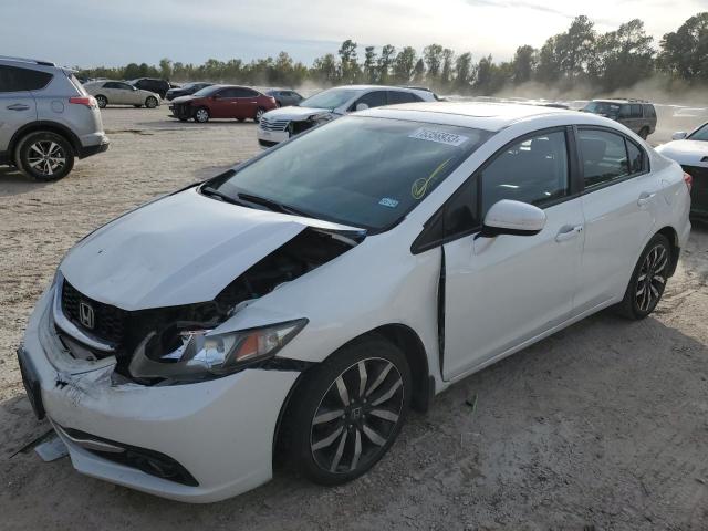 HONDA CIVIC EXL 2014 with VIN 19XFB2F93EE267301 - Photo from auction