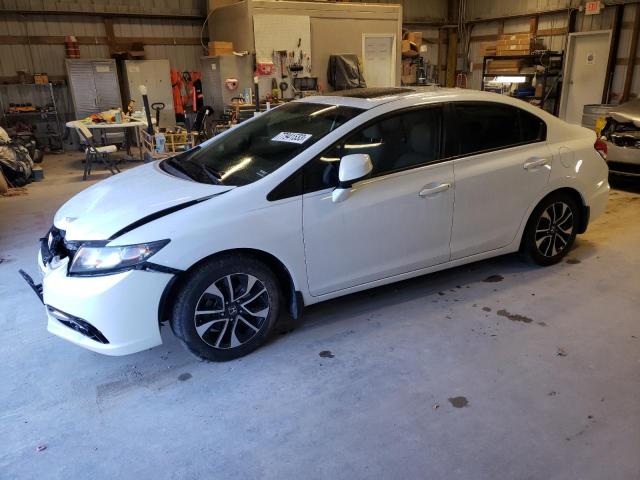 HONDA CIVIC EXL 2013 with VIN 19XFB2F95DE024491 - Photo from auction