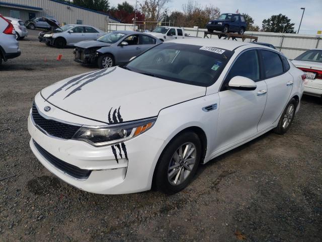 KIA OPTIMA LX 2016 with VIN KNAGT4L37G5104773 - Photo from auction