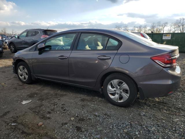 Photo 2 from auction – 2013 HONDA CIVIC LX with VIN 19XFB2F57DE213107