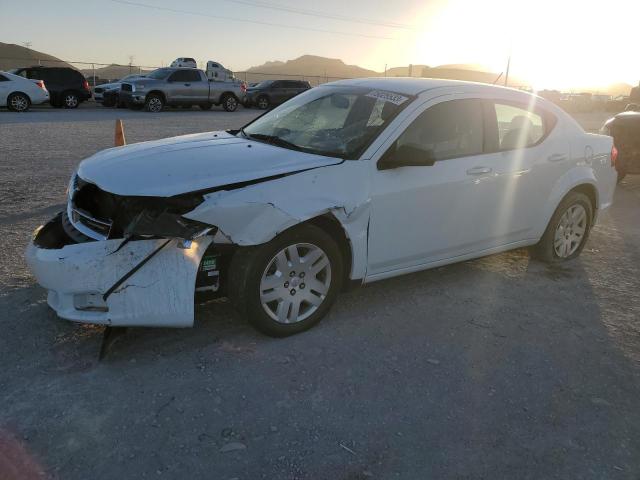 DODGE AVENGER SE 2012 with VIN 1C3CDZAB5CN227685 - Photo from auction