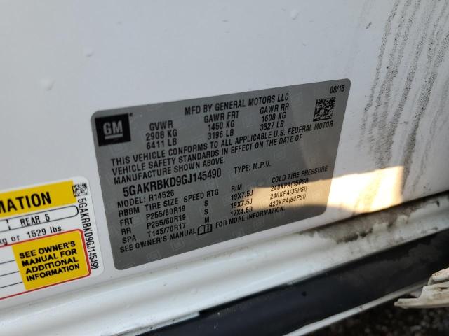 Photo 14 from auction – 2016 BUICK ENCLAVE with VIN 5GAKRBKD9GJ145490