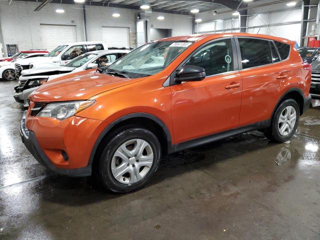 TOYOTA RAV4 LE 2015 with VIN 2T3BFREVXFW249653 - Photo from auction