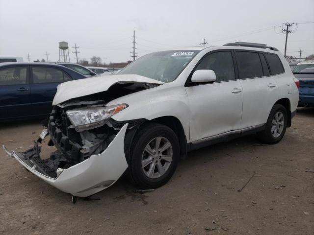 TOYOTA HIGHLANDER 2013 with VIN 5TDBK3EHXDS206061 - Photo from auction