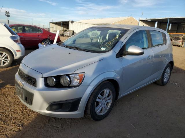 CHEVROLET SONIC LT 2012 with VIN 1G1JC6SH7C4142059 - Photo from auction