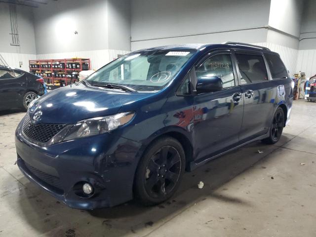 TOYOTA SIENNA SPO 2012 with VIN 5TDXK3DC6CS226379 - Photo from auction