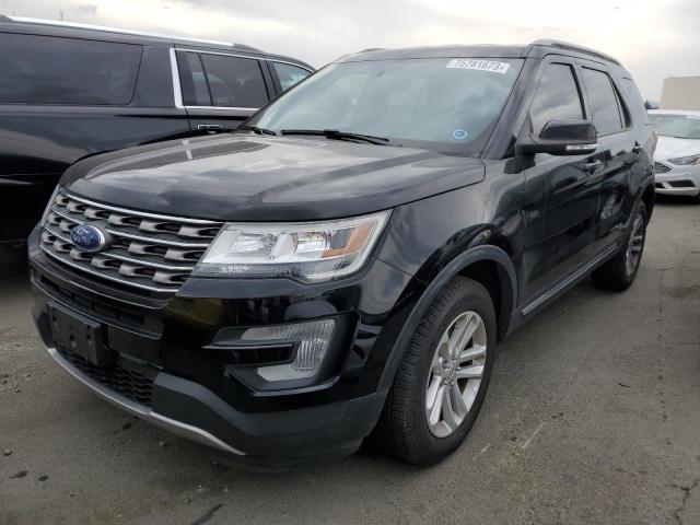 FORD EXPLORER X 2017 with VIN 1FM5K7D80HGD13122 - Photo from auction