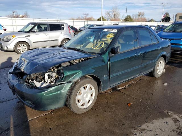 MAZDA PROTEGE DX 1999 with VIN JM1BJ2227X0102681 - Photo from auction