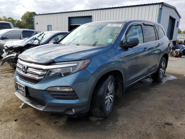 HONDA PILOT EXL 2016 with VIN 5FNYF5H5XGB041908 - Photo from auction