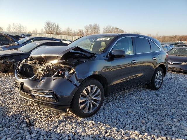 ACURA MDX TECHNO 2016 с VIN 5FRYD4H40GB010074 - Фото с аукциона