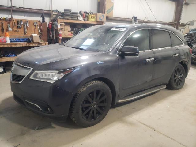 ACURA MDX ADVANC 2014 with VIN 5FRYD4H85EB501191 - Photo from auction